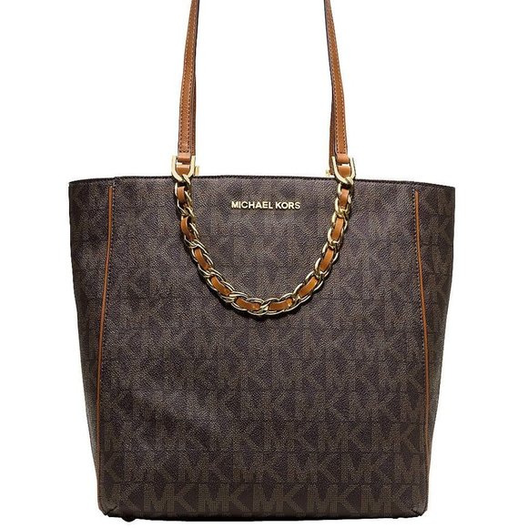 Michael Michael Kors Harper Large North/South Tote Bag - Picture 1 of 9